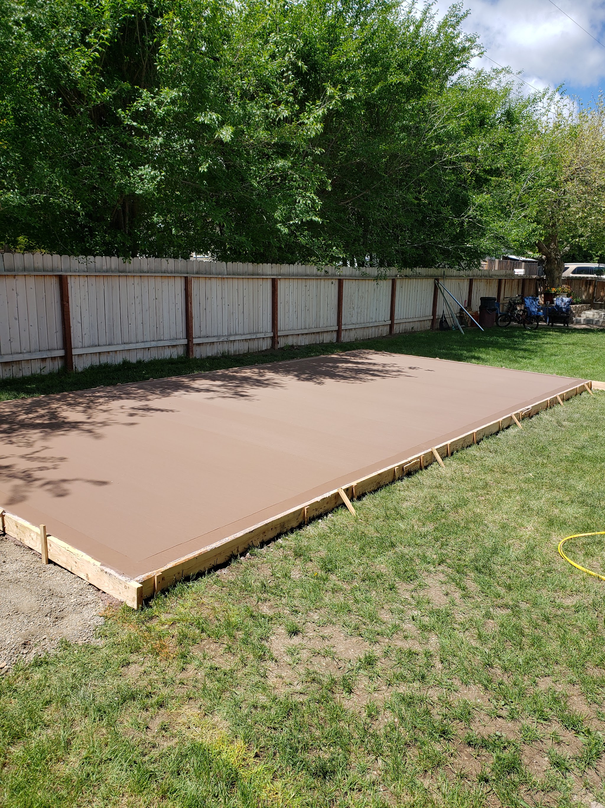 Williams Custom Concrete job in Susanville